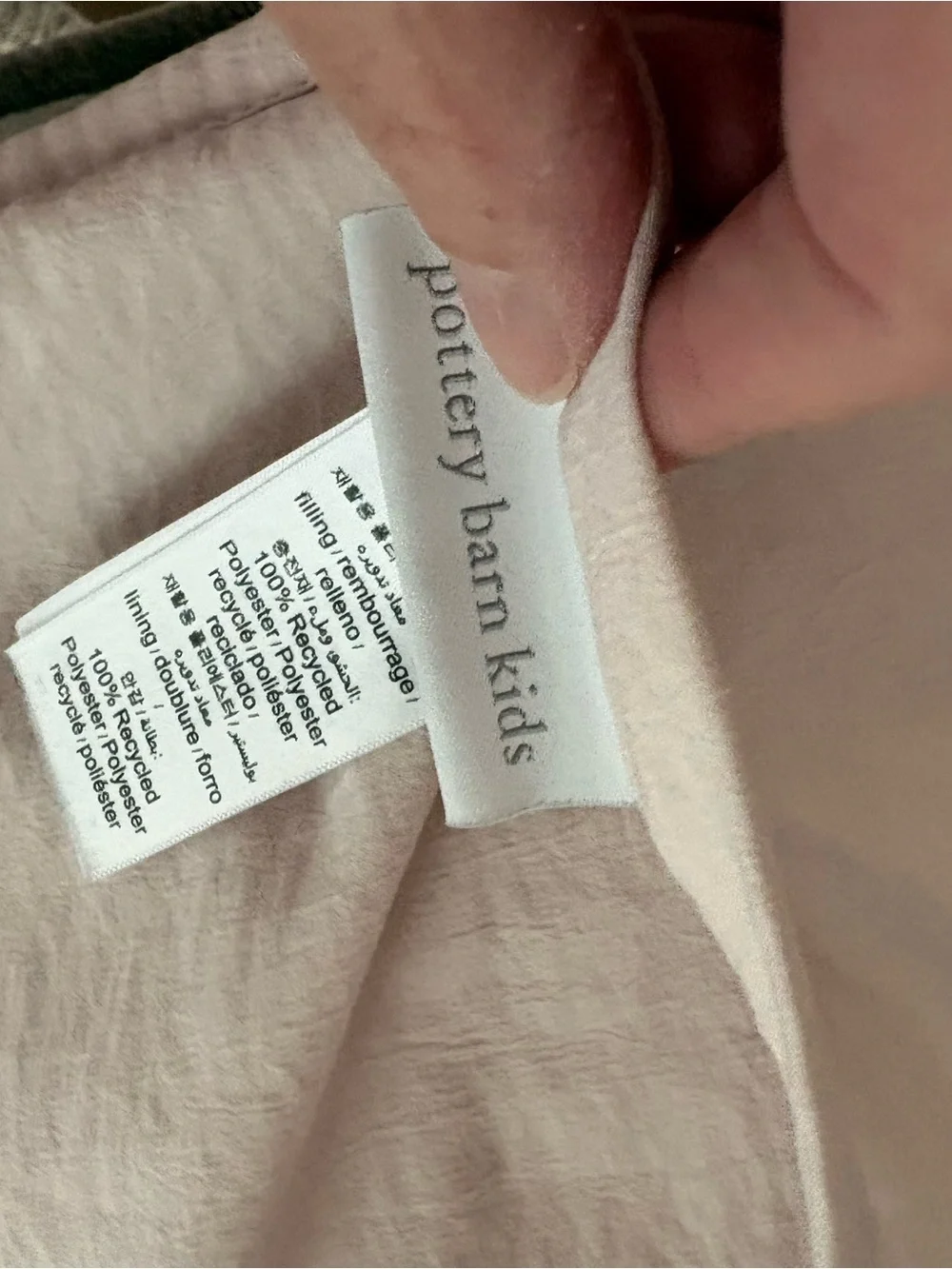 Pottery Barn Kids Casual Ruffle Pink Pillow Shams Set of 2 - Pillows not include